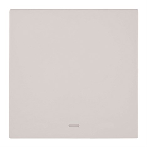 Выключатель 1-клавишный c индикатором (механизм), STEKKER, 250В, 10А, серия Мия, RSW10-3101-08, пудровый жемчуг - фото 102885