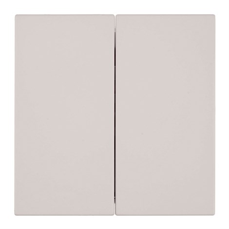 Переключатель 2-клавишный (механизм), STEKKER, 250В, 10А, серия Мия, RSW10-3107-08, пудровый жемчуг - фото 102895