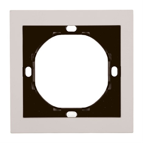 Рамка 1-местная, STEKKER, серия Мия, PFR00-3001-08, пудровый жемчуг - фото 102949