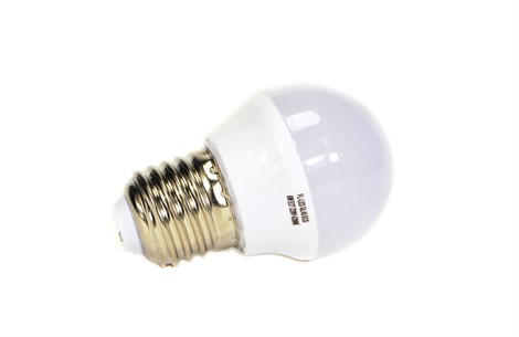 Светодиодная лампа FOTON LIGHTING 12LED 24V B50 E27 BLUE 0,6W - фото 19694