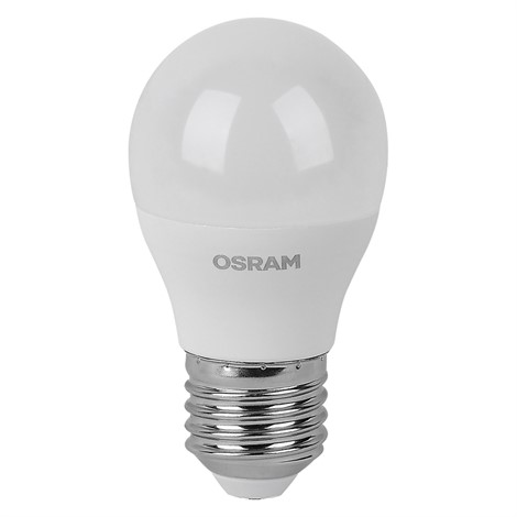 LV CLP 60 7SW/830 220-240V FR E27 560lm 180* 25000h шарик OSRAM LED-лампа - фото 19729