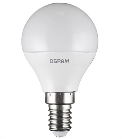 Светодиодная лампа OSRAM LV 7SW/865 (6500K) 220-240V FR E14 - фото 19982