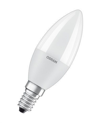 LS CLB 75 7.5W/840 220-240V FR E14 806lm 200° 15000h свеча OSRAM LED-лампа - фото 20023