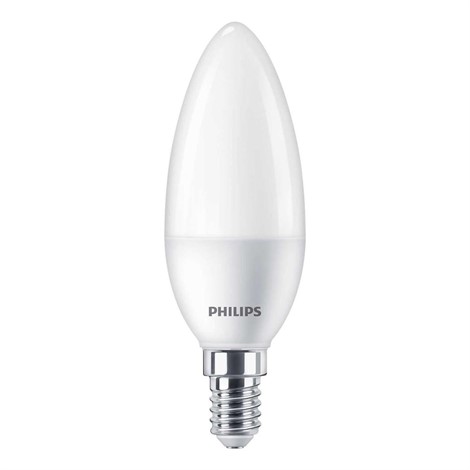 Светодиодная лампа PHILIPS Ecohome LED Candle 5W 840 B35 FR E14 - фото 20024