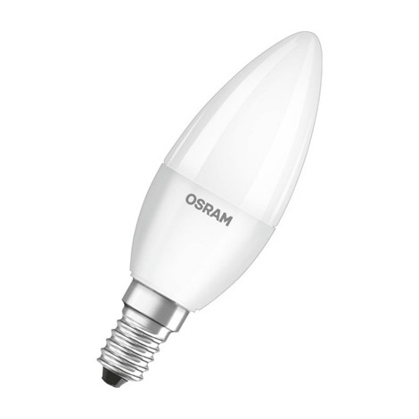 LS CLB 75 7,5W/827 220-240V FR E14 806lm 200° 15000h свеча OSRAM LED-лампа - фото 20034