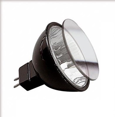 HRS51 BL 220V 35W GU5.3 black JCDR (10/200) - лампа галогенная FOTON LIGHTING - фото 20859