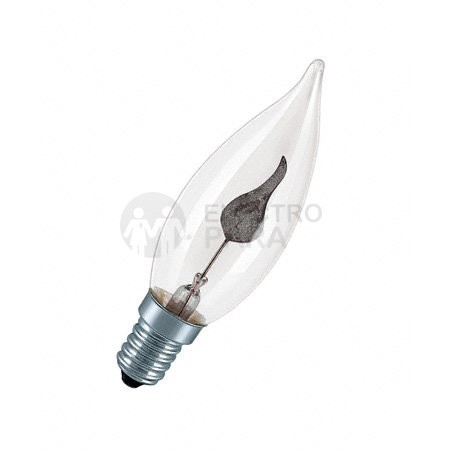 DECOR FLICKER CA32 3W CL E14 (230V) FOTON_LIGHTING - лампа мерцающий огонь d=32 l=104 - фото 21438