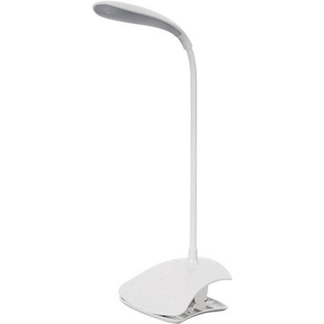 PANAN CLIP WT 5W 3000K прищепка / батарея 185Lm 235*350*89mm DIM - светильник настольный LEDV - фото 21982
