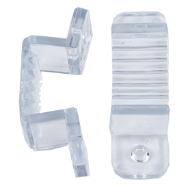 Ecola LED strip 220V connector holder скоба крепежная для IP68 16x8 ленты уп. 10шт - фото 23326