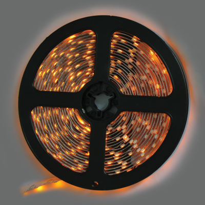 Ecola LED strip STD 4,8W/m 12V IP20 8mm 60Led/m Yellow желтая светодиодная лента на катушке 5м - фото 23391