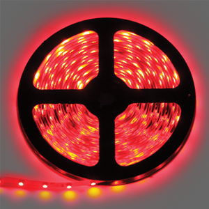 Ecola LED strip PRO 4,8W/m 12V IP20 8mm 60Led/m Red красная светодиодная лента на катушке 5м - фото 23397