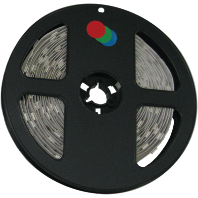 Ecola LED strip PRO 7,2W/m 12V IP20 10mm 30Led/m RGB разноцветная светодиодная лента на катушке 5м - фото 23451
