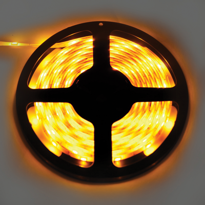 Ecola LED strip PRO 7,2W/m 12V IP65 10mm 30Led/m Yellow желтая светодиодная лента на катушке 5м - фото 23463