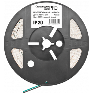 Светодиодная лента Navigator 71 701 NLS-3528CW60-4.8-IP20-12V-Pro R5 - фото 23804