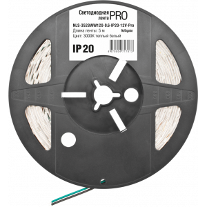 Светодиодная лента Navigator 71 707 NLS-3528WW120-9.6-IP20-12V-Pro R5 - фото 23817