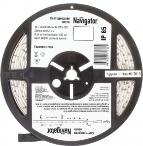 Светодиодная лента Navigator 71 763 NLS-3528 - фото 23821