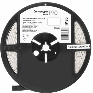 Светодиодная лента Navigator 71 706 NLS-3528CW120-9.6-IP65-12V-Pro R5 - фото 23829