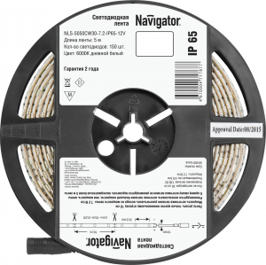 Светодиодная лента Navigator 71 767 NLS-5050 - фото 23837