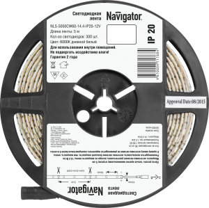 Светодиодная лента Navigator 71 768 NLS-5050 - фото 23849