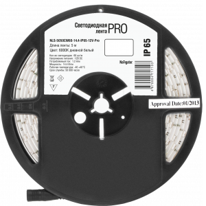 Светодиодная лента Navigator 71 710 NLS-5050CW60-14.4-IP65-12V-Pro R5 - фото 23854