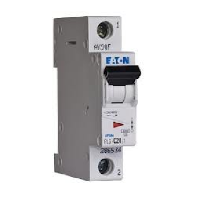 Автоматический выключатель 1п C 20А PL6-C20/1 6кА EATON 286534 - фото 24973