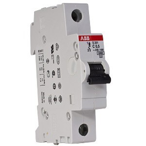 ABB S201 C0.5 Автоматический выключатель 1P 0.5А (C) 6kA - фото 25081