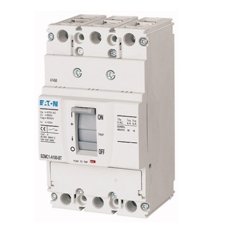 Автоматический выключатель BZMB1-A80-BT 80А 25кА EATON 109756 - фото 25110