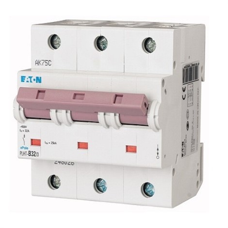 Автоматический выключатель 3п C 32А PLHT-C132 25кА EATON 248035 - фото 25121