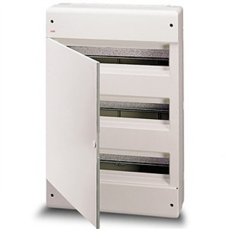 Бокс ABB EUROPA IP65 настенный 54М с дверцей серый - фото 25687