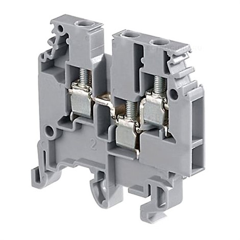 ABB M4/6.3A Клеммник винтовой 4мм.кв - фото 25993