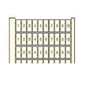 ABB RC610 10X(51 A 60) Маркировка, гориз. (1SNA233007R2400) - фото 26059