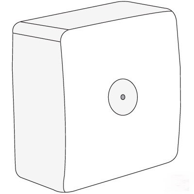 DKC In-liner Коробка распределительная SDMN для миниканалов 75,5х75,54х34 - фото 26641