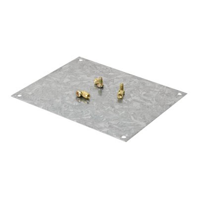 DKC Cosmec Пластина монтажная из оцинкованной стали 254х210 для коробок 294х244 - фото 26689