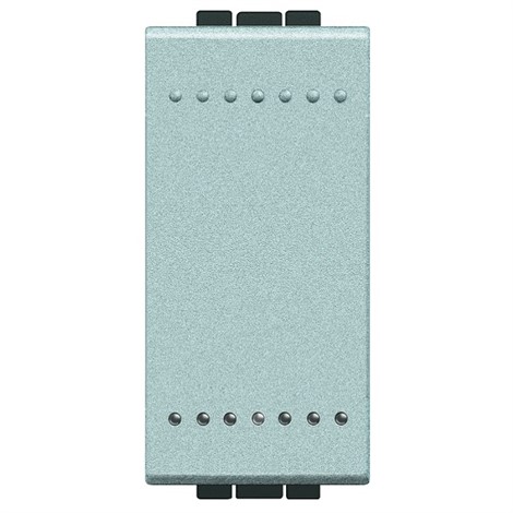 NT4004N Bticino LivingLight Переключатель промежуточный с механическими клемами. размер 1 модуль. цвет алюминий - фото 28419