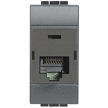 L4262C5E Bticino LivingLight. Розетка living int RJ45 UTPк5E 110 - фото 28520