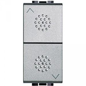 NT4037 Bticino Кнопка 10А. двойная с блокировкой. 1P-NО 1P-NО - фото 28530