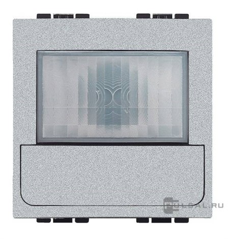 NT4434N Bticino LivingLight Выключатель ИК с датчиком осещенности. цвет алюминий - фото 28822