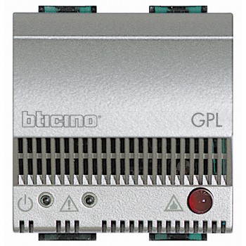 NT4512/12 Bticino Детектор GPL со световой и звуковой сигнализацией (85дБ). питание 12В. 2 модуля - фото 28867