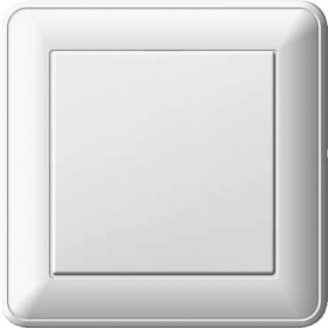 Wessen 59 Белый Переключатель 1-клавишный 16А (сх.6) IP44 в сборе с рамкой VS616-156B-18 - фото 29033
