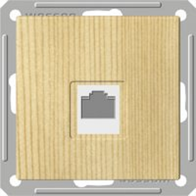 Wessen 59 Сосна Розетка компьютерная 1-ая RJ45 кат. 5e RSI-152K5E-7-86 - фото 29188