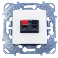 Schneider Electric Unica Белый Аудиорозетка (MGU5.486.18ZD) - фото 29194