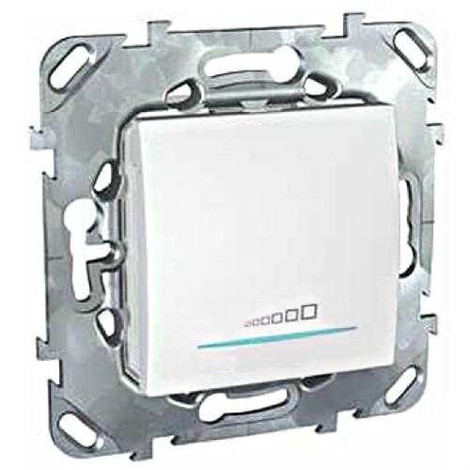 Schneider Electric Unica Белый Светорегулятор нажимной 20-350W универсальный (MGU5.515.18ZD) - фото 29317