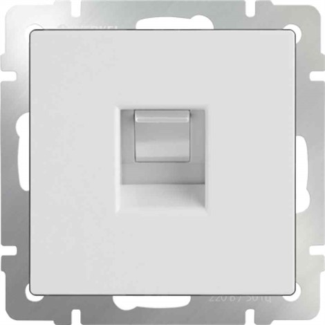 Розетка Ethernet RJ-45 Werkel WL01-RJ-45 белая - фото 29764