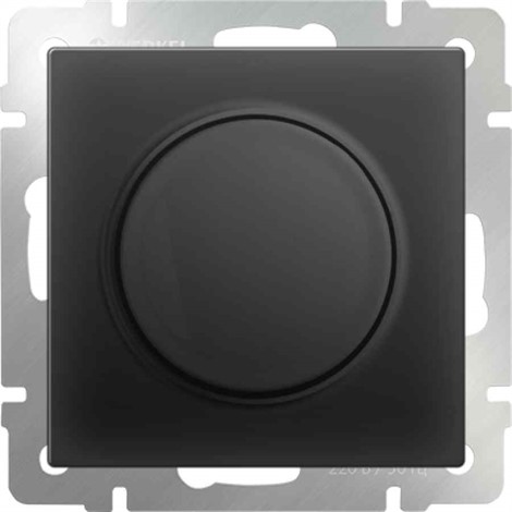 Диммер Werkel WL08-DM600 черный матовый - фото 29825