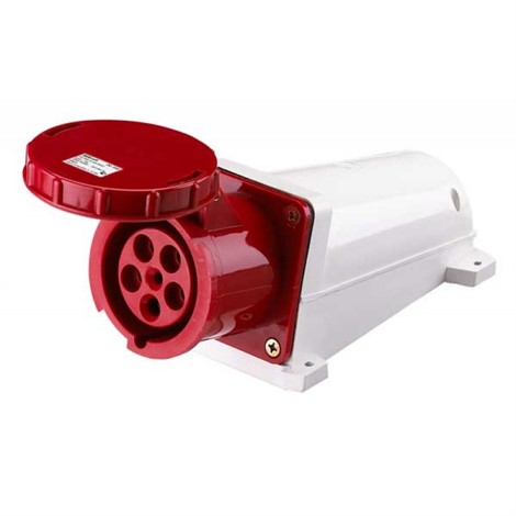 Розетка наружной установки IP67 32А 3Р РЕ 380В TDM - фото 30660