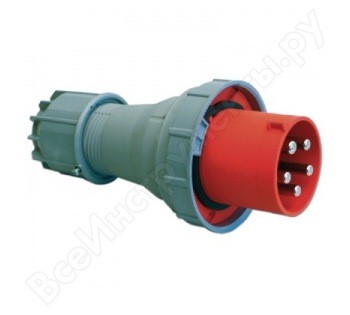 Вилка кабельная IP67 125А 3Р РЕ 380В TDM ELECTRIC - фото 30689