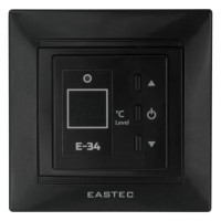 Терморегулятор для теплого пола EASTEC E-34 черный - фото 32358