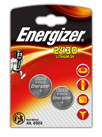 Батарейка Energizer CR2430 - фото 33676