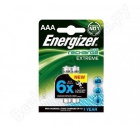 Аккумуляторная батарейка Energizer Rech Extreme HR03 - фото 33693