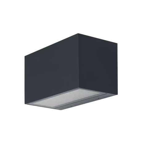 SMART OUTD WI-FI BRICK WIDE RGBW/3000K DG (фасадн. БРА, 14W, 85x145x75mm, 600 lm) - свет-к LEDV - фото 43488